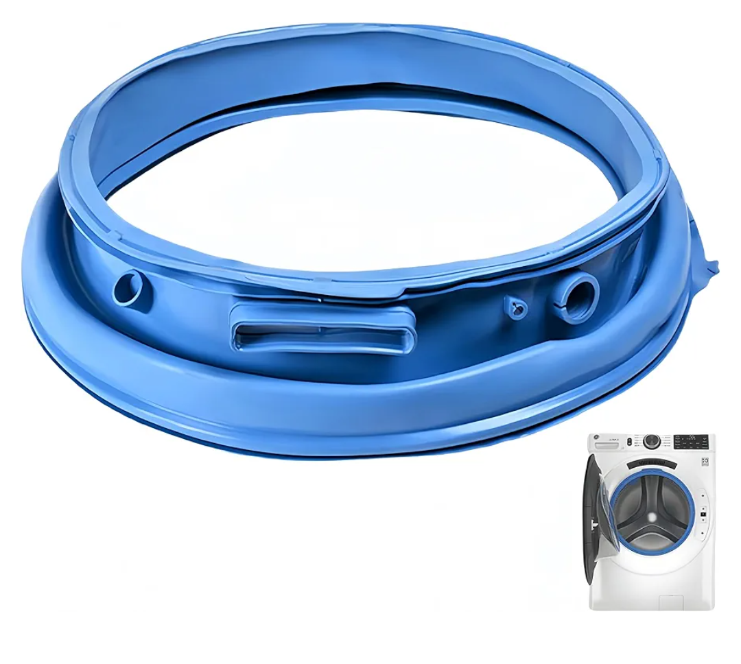 WH05X29521 Washer Door Gasket for GE GFW550SSN0WW GFW550SSN2WW GFW550SSN5WW GFW550SSN1WW GFW550SPR5RS GFW550SPN0DG GFW550SPR4RS GFW550SSN4WW GFW550SSN3WW GFW510SCN0WW GFW510SCV0WW Gasket Seal