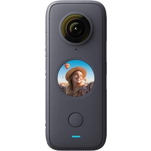 Insta360 ONE X2 360 Degree Waterproof Action Camera, 5.7K 360, Stabilization, Touch Screen, AI Editing, Live Streaming, Webcam, Voice Control