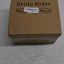 Mfacoy 1 Pack Bento Boxes for Adults/Kids, 1100 ML Bento Lunch Box With Spoon & Fork, Lunch Box Containers, Bento Box for Dining Out, Work, Picnic, BPA-Free, Microwave & Dishwasher Safe