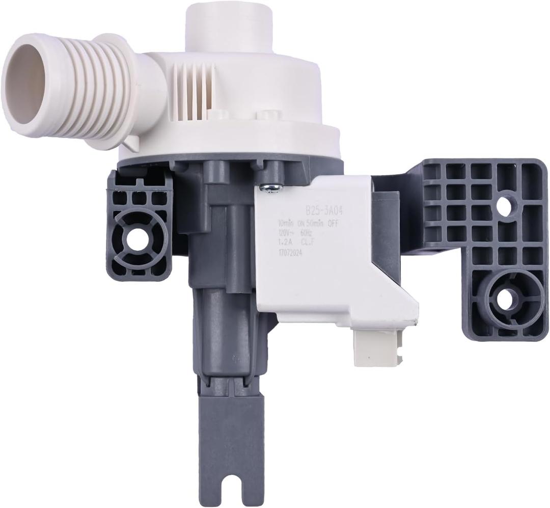 2025 Upgrade W11396717 W11263349 Washer Drain Pump Compatible with Whirlpool Maytag Kenmore Washing Machine Water Drain Pump Repalce W11396717 W11263349 120V 60Hz 1.2A