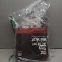 Heated Electric Blanket Twin Faux Fur with Soft Thick Sherpa, Warm Winter Birthday Gifts for Women Grandma10 Heat Settings,5 Time Settings with Fast Heating, 62x84, Foggy Dusk