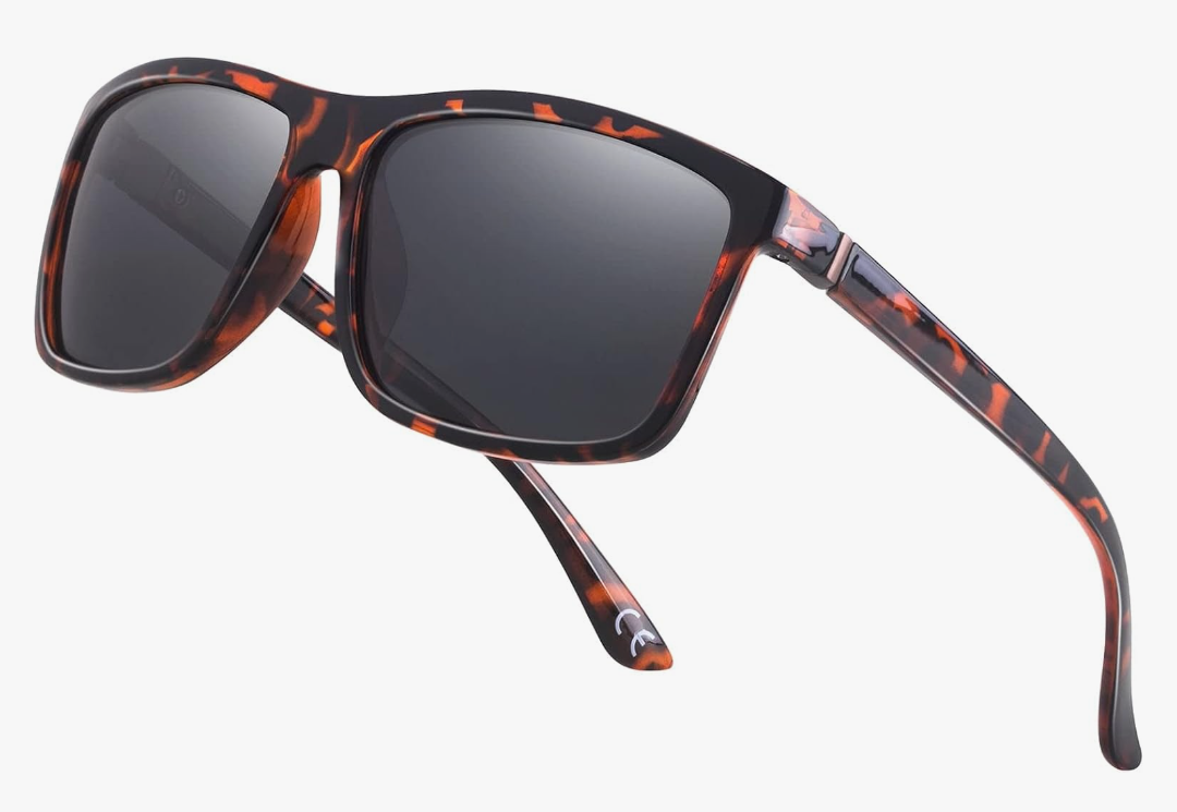 NIEEPA Men's Sports Polarized Sunglasses Square Frame Glasses NP1007