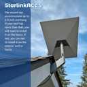 Starlink Standard Wall Mount - OEM Mounting Kit Suitable for Starlink Standard V3, Gen3, 4, 4X, Enterprise, (Latest Generation)