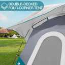 CAMEL CROWN 4/6 Person Tent Waterproof Lightweight Portable Backpacking Tent for Outdoor Camping Hiking