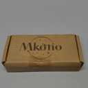 Mkono 6 Pack Shelf Brackets Black Heavy Duty Metal Hidden L Bracket for Shelves Support, Minimalistic Floating Shelf Bracket 6 Inch Rustic Industrial Wall Shelf Brackets