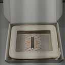 Aveniee Clear Makeup Bag Organizer, Large Travel Toiletry Bag for Women, Waterproof Cosmetic Pouch with Zippers, Car Organizers and Storage Case for Accessories, White