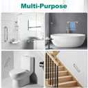 2 Pack 16 Inch Grab Bars for Bathtubs and Showers, Safety Bathroom Shower Grab Bars for Seniors Holds up to 500LBs, Handicap Grab Bars Stainless Steel, Anti Slip Shower Handle for Wall, Elderly