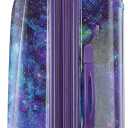 American Tourister Moonlight Hardside Expandable Luggage with Spinner Wheels, Cosmos, Checked-Medium 24-Inch