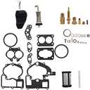 WFLNHB Carburetor 3302-804844002 3.0 4.3 5.0 Repair Kit replacement for Mercruiser Marine 2Barrel