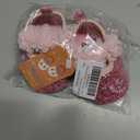 HONGTEYA Infant Baby Girls Mary Jane Flats Non Slip for Toddler First Walkers Soft Sole PU Leather Crib Shoes Sneaker Wedding Party Christmas Princess Dress Shoes Baby Moccasins Girls (Pink)