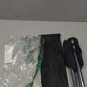 REDCAMP 2 Pack Ultralight Camping stools with Retractable Legs, Portable 3 Legged Tripod Camping Stools for Adults Fishing Backpacking Hunting, Black