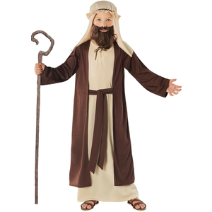 Morph Saint Joseph Costume For Kids, Biblical Costume For Boys, Bible Dress Up Outfit, Religious Role Play Large