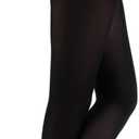 Capezio Little Girls' Hold & Stretch Footed Tight (Black)