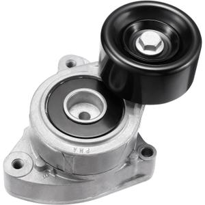 ISINSWIFT Belt Tensioner Assembly with Pulley Fit for Honda Accord 2003-2007, Civic 2006-2015, Fit for CRV, Element, Fit for Acura TSX, CSX, RDX, ILX, Replace# 31170RAAA01, 31170PNA023 (38278)