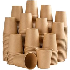 Lamosi 5 oz Paper Cups Disposable - 300 Count, Kraft Paper Cups for Bathroom Mouthwash, 5 ounce Espresso Coffee Cups for Home, Kitchen, Office
