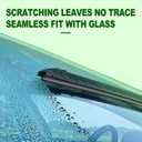 QUALITY 26in + 18in Premium All-Season Windshield Wiper Blades for Original Equipment Replacement(Set of 2)