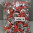 Sumind 64 Pcs Believe Bell Ornament Christmas Sleigh Bell with Red Ribbon Christmas Bells Bulk Mini Bells for Christmas Tree Wedding Baby Shower Home and Party (2 Inch)