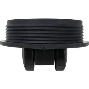 Shepherd Hardware 8721E Hidden Swivel Plate Casters, Black