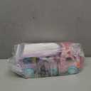 Toys for 1 2 3 Year Old Girl, 5-in-1 Carrier Truck for Toddler Girl, Friction Power Toy Cars with Light & Sound, Birthday Gifts, Pink