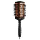 Fromm Heat Duo Copper x Ceramic 2.5" Round Brush for Expert Blowouts and Faster Hair Drying, Roller Hairbrush for Anti-static Styling, Smoothing, Straightening and Shine