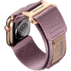 Compatible with Apple Watch Series 11 Band Series 10/9/8/7/6/5/4/SE/SE2/SE3,Nylon Sports Strap with Woven Design for Women 42mm/40mm/41mm/38mm,Purple