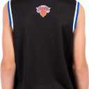 Ultra Game Youth NBA Official Standard Tank Top Mesh Sleeveless Muscle T-Shirt (8, Black)