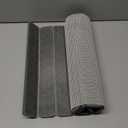 Stone Dish Drying Mat for Kitchen Counter, 24''15'' Dishes Drying Matt Kitchen Counter, Absorbent Diatomaceous Earth Bath Quick Dry Mats for Tableware, Bottles and Cup(Dark Grey Marble)