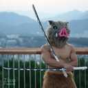 Zisu Demon Katana Sword, About 41 inches, Hashira Pillars & Protagonist Katana for Cosplay Purpose, Anime Original Texture