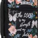 Mr. Pen- Bible Cover Case, Carrying Book Case with Durable Handle and Zippered Pocket, Bible Protective Church Bag for Men & Women, Christian Gifts, Black, Mothers Day Gift
