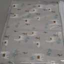 Comfort Spaces 100% Cotton Sheet Set Breathable, Lightweight, Soft with 12" Elastic Pocket Fits up to 14" Mattress, All Season Cozy Bedding, Matching Pillow Case, Twin XL Lama Multi 3 Piece