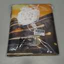 13x6ft Happy New Year Garage Door Banner Golden LettersBackdrop New Year's Eve Garage Door Cover Decoration for Celebration Party Indoor Outdoor House Wall Background Decor