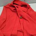 Casual Blazer Pants Suits for Women Dressy Oversized Long Sleeve Blazer and Wide Leg Pants 2 Piece Outfits, Medium