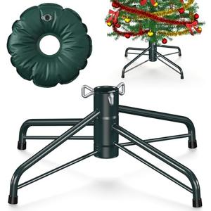 Hemndic Christmas Tree Stand for 4-6 Ft Artificial Trees, Universal Replacement Christmas Tree Base, Metal Folding Xmas Tree Stand Fits Artificial Tree Under 1.37 Inch Poles