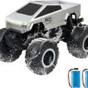 Remote Control Car Off-Road Pick-up Truck, 4WD Waterproof RC Trucks Toy RC Cars for All Terrain, 1:16 Scale Hobby Monster Truck Toys 2.4GHz Vehicles Kids Gifts for Boys/Girls Age 6 7 8 9 10-12+