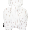 4moms RockaRoo and MamaRoo Infant Insert, Machine Washable, Soft, Plush Fabric, Reversible Design, White