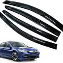 Window Visors Rain Guards for Honda Accord 2013 2014 2015 2016 2017 Accessories, Wind Deflectors Vent Shades for Honda Accord