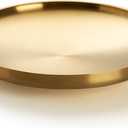 7.5 INCH Small Key Bowl for Entryway Table, Decorative Bowl for Keys, Catch All Bowl, Home Decor Accents (Gold)