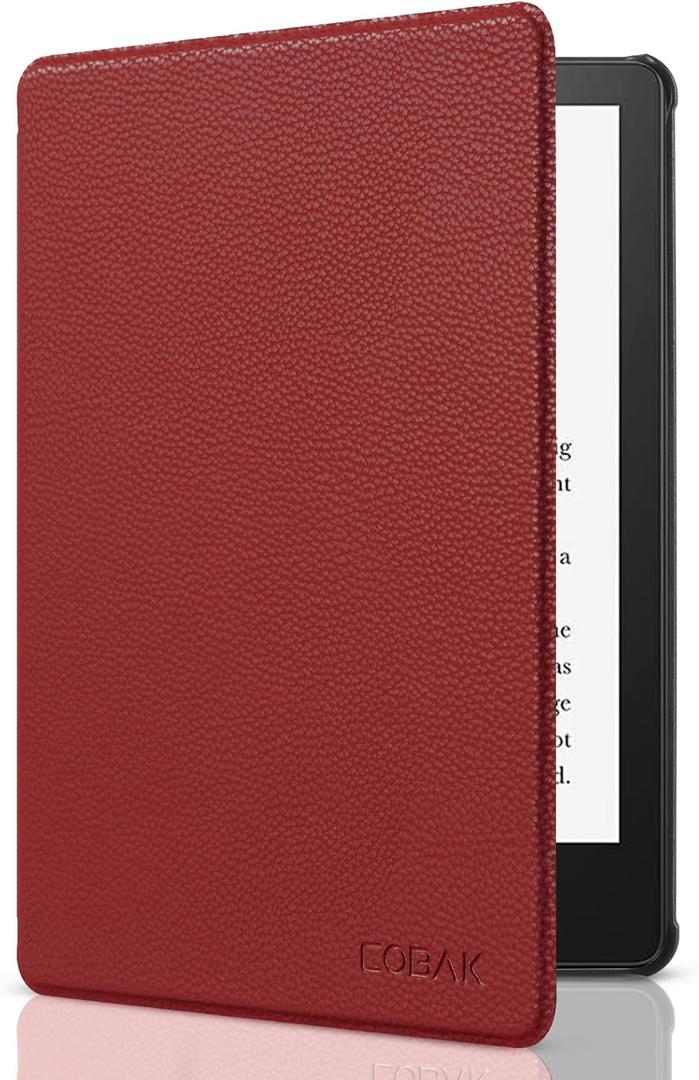 CoBak Case for 6.8" Kindle Paperwhite 11th Gen 2021- Smart Cover with Auto Sleep Wake Feature, Lightweight, Slim, PU Leather CoBak Case for 6.8" Kindle Paperwhite 11th Gen 2021- Smart Cover with Auto Sleep Wake Feature, Lightweight, Slim, PU Leather