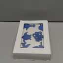 Coastal Theme Sea Creatures Napkin Rings Starfish Sea Shells Metal Napkin Rings Set of 6 for Dinner Party, Summer, Wedding, Beach Table Decor, Family Gatherings, or Everyday Use (6, Blue)