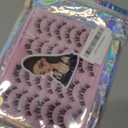 Losha Lashes Spiky Manga Lashes 14 Pairs Anime False Eyelashes Asian Eye Lashes Kit with Lash Glue and Lash Tweezers Soft Fake Eyelashes that Look Like Lash Extensions (Cutey)