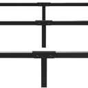 Superay Metal Bed Frame, 9-Leg Bed Base, 8 inches Support for Box Spring, Queen, Easy Assembly, Black