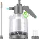 3L Pump Sprayer with 12-Inch Long-Reach Flexible Wand for Garden