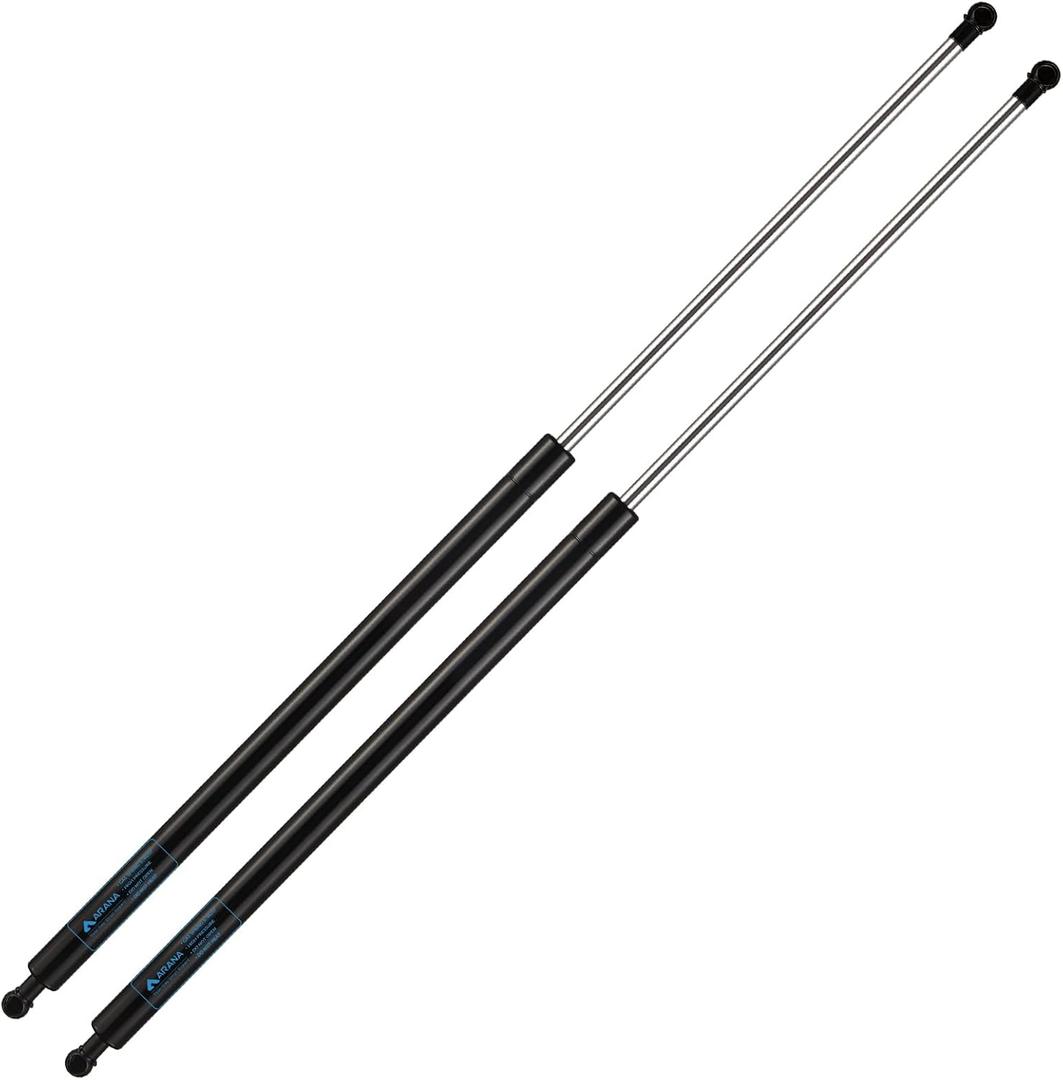 ARANA 713120-1200 29 inch Gas Struts Snugtop Replacement Parts 85Lb/378N, 29 inch Shock Spring Compatible with 10MM Ball Studs for Truck Bed Cover Tonneau Undervover SnugTop Snuglid Snugfit, 2PCS