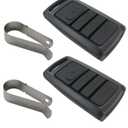 2-Pack 315/390MHZ for Overhead Door for Legacy Python Garage Door Opener Remotes 1997-Present Replacement for O3T-A, O3T-BX, O1T-BX, O1T-A, ACSR10, 37219R, GITR-3, OCDTR-3, OCDT-1