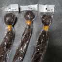 Brown Bundles Human Hair Yaki Straight Bundles 18 20 22 Inch Unprocessed Brazilian Virgin Remy Hair 3 Bundle Chocolate Brown Kinky Straight Human Hair Extensions 50 Gram Per Bundle