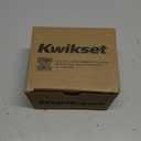 Kwikset Gatelatch Deadbolt Lock, Satin Chrome Round Keyed on Exterior and Interior Front Entry Door, Pick Resistant SmartKey Rekey Security, Double Cylinder Dead Bolt