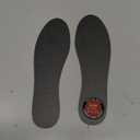 Carbon Fiber Insole 1 Pair, Rigid Thin Foot Plate Shoe Insert for Men Women, Support Turf Toe, Foot Fractures, Morton's Toe, Morton Extension, Hallux Rigidus and Limitus - Alternative to Post Op Shoe (Black-1 1 Pair (Left + Right))