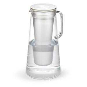 LifeStraw Home Water Filter Pitcher, 10-Cup, White, BPA Free Designed for Everyday Protection Against Bacteria, parasites, microplastics, Lead, Mercury, PFAS and a Variety of Chemicals