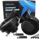 SYOAUTO Car Horn 12V Loud Universal Fit High Low Tone Waterproof Truck Horn Replacement Kit