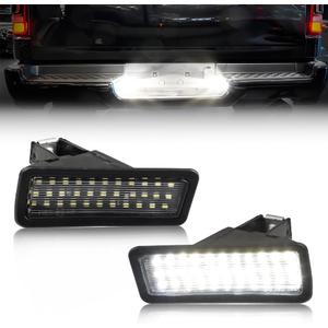 2 PCS LED License Plate Lights Compatible with Dodge RAM 1500 2019 2020 2021 2022 (NOT Compatible with Classic Models), [CAN-bus Error-Free Design] Rear Bumper Tag Lamps